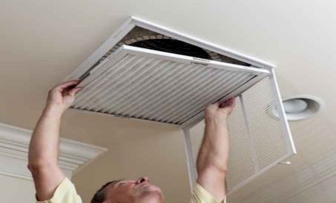 air duct cleaned by professional Professional cleaning air duct